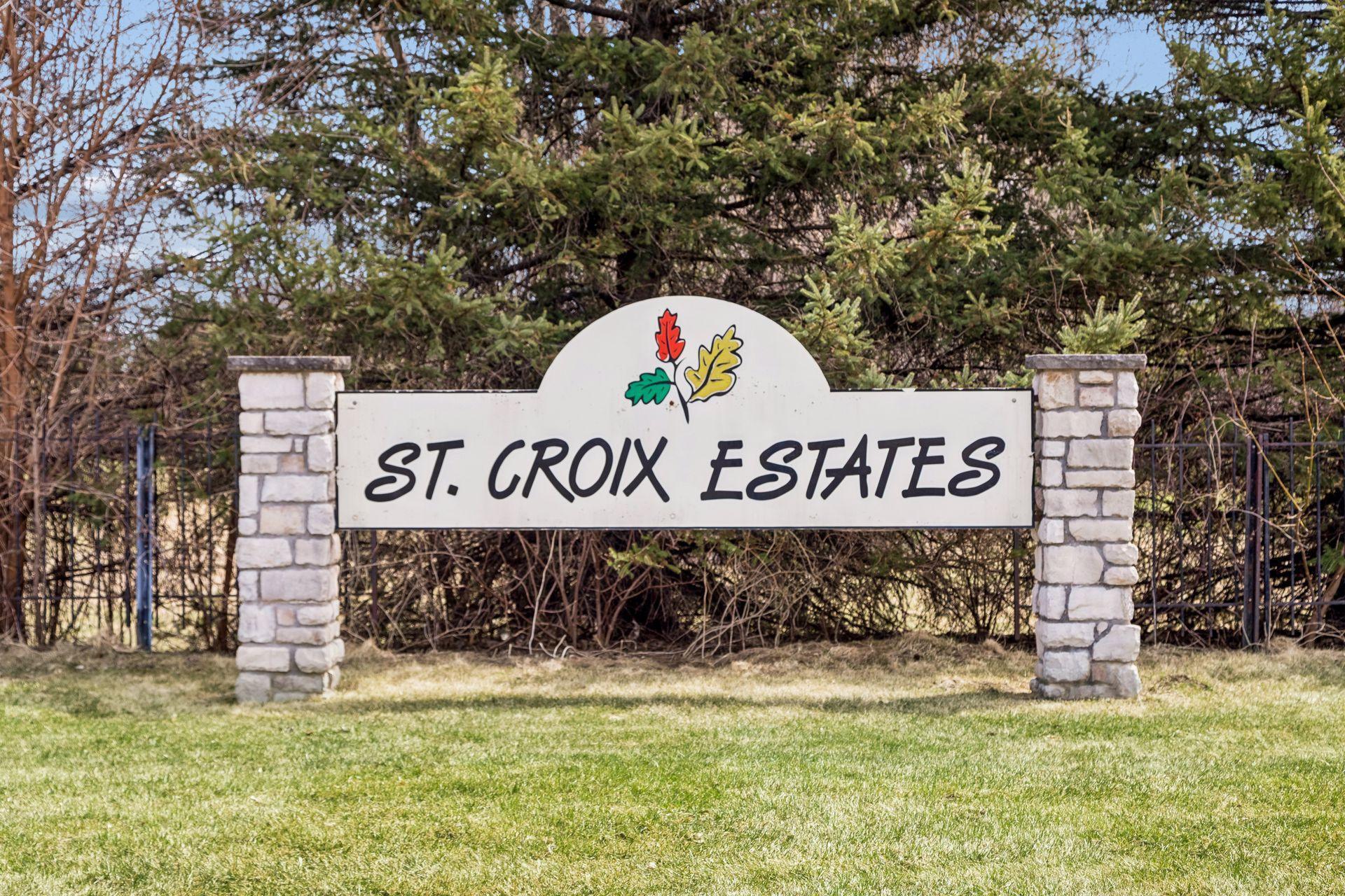 Highly Sought After St Croix Estates.