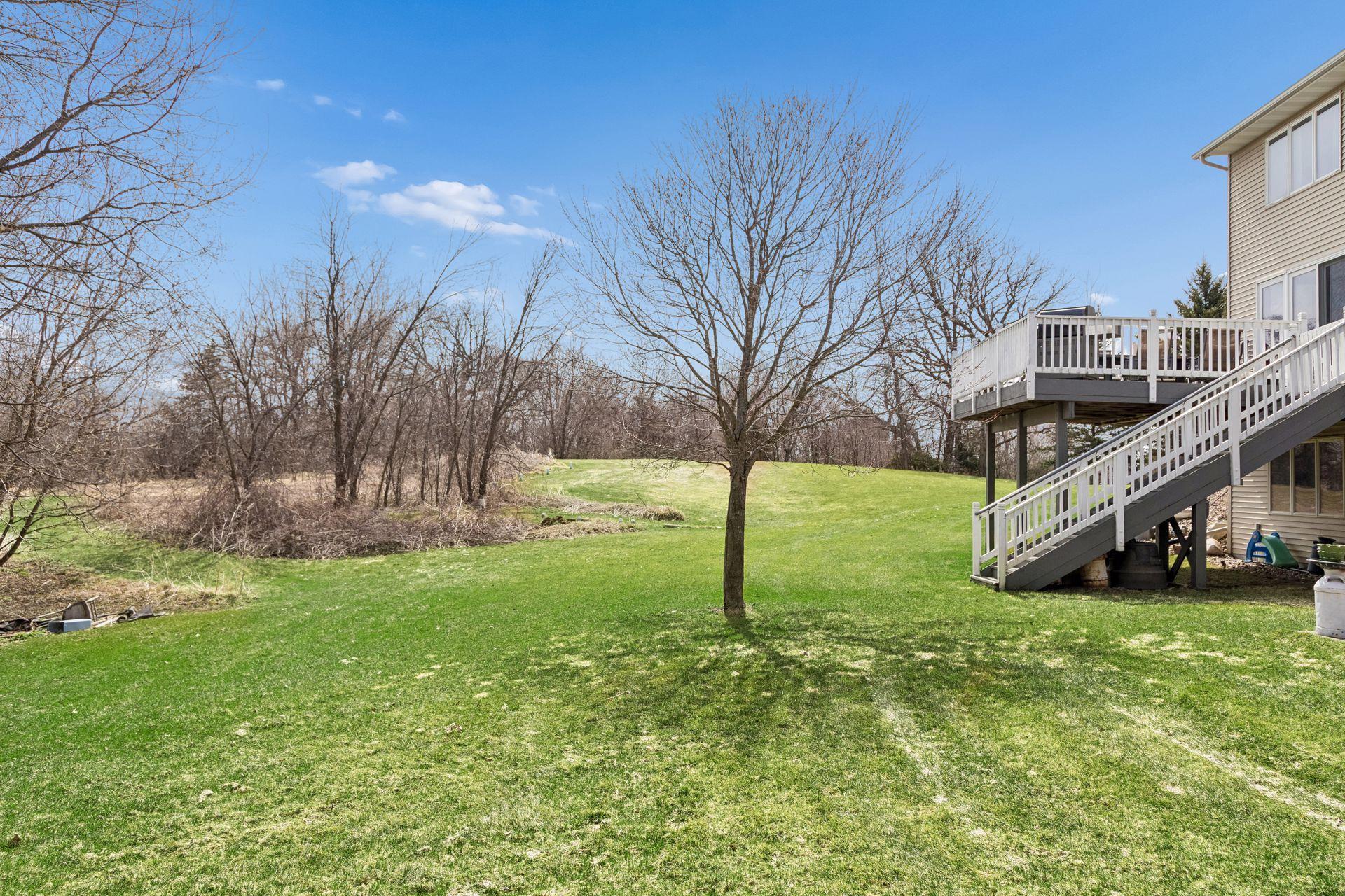 Large Yard with Plenty of Usable Space.