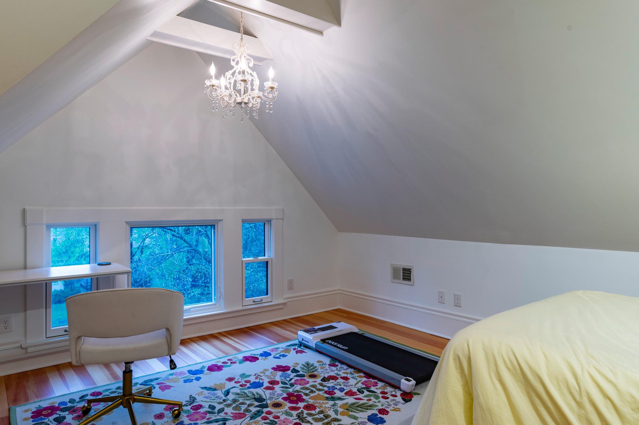 Another large room on the third floor could be used as a family room as well.