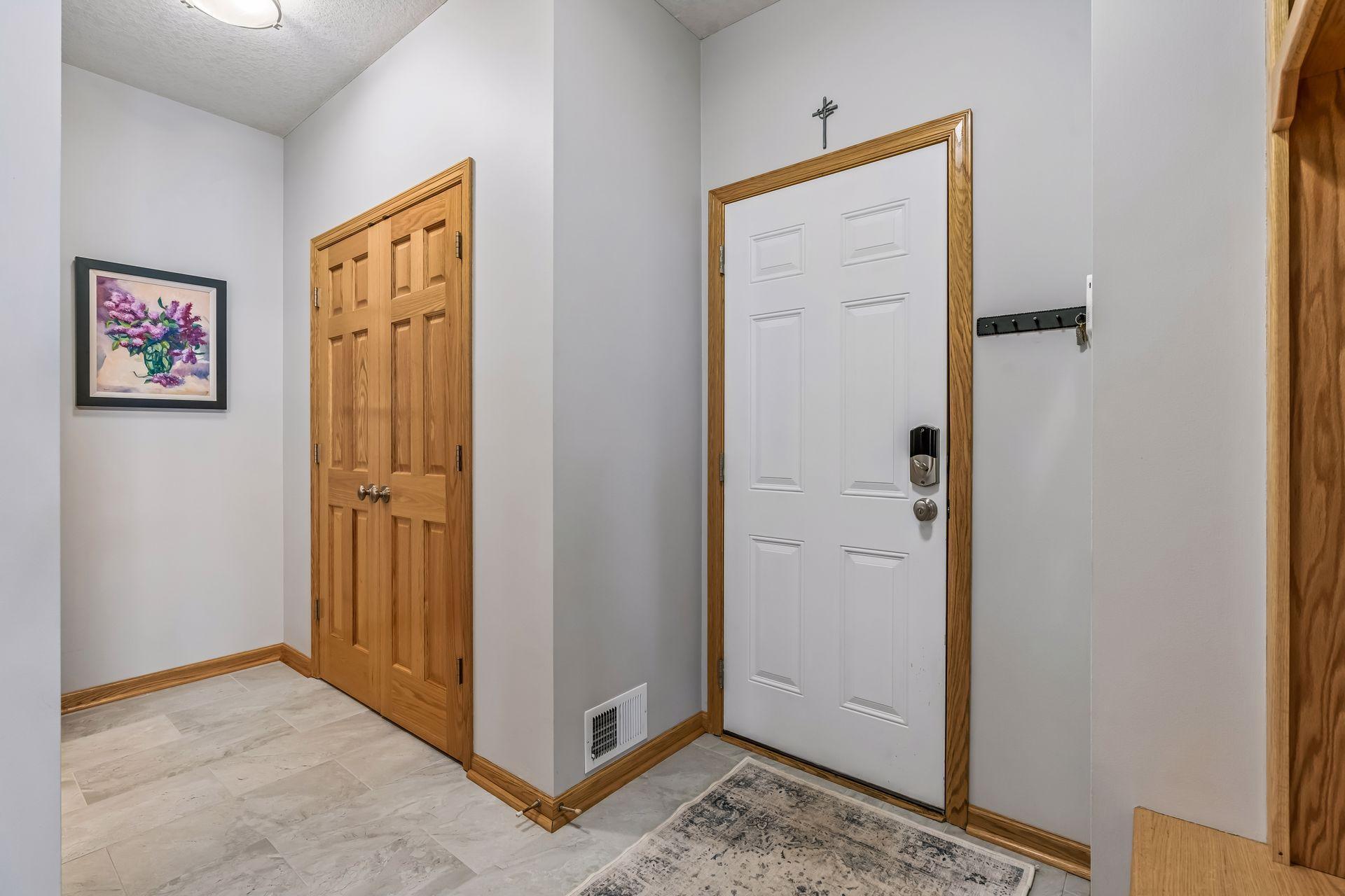 The mud room has a large closet too.