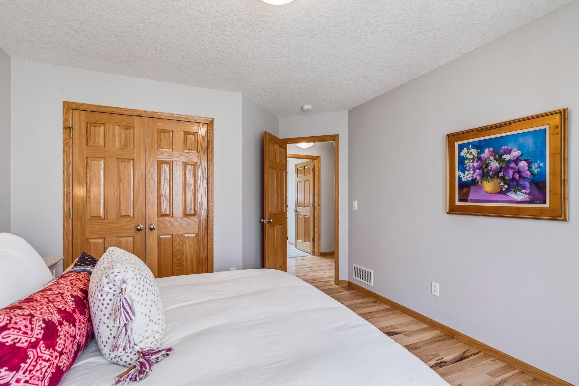 Oversized closets and beautiful woodwork.