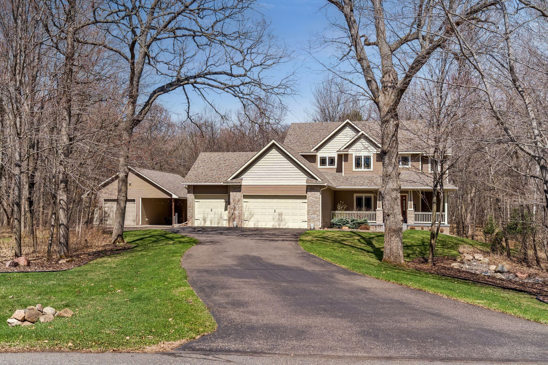 Beautifully maintained home nestled on 2.5 acres.