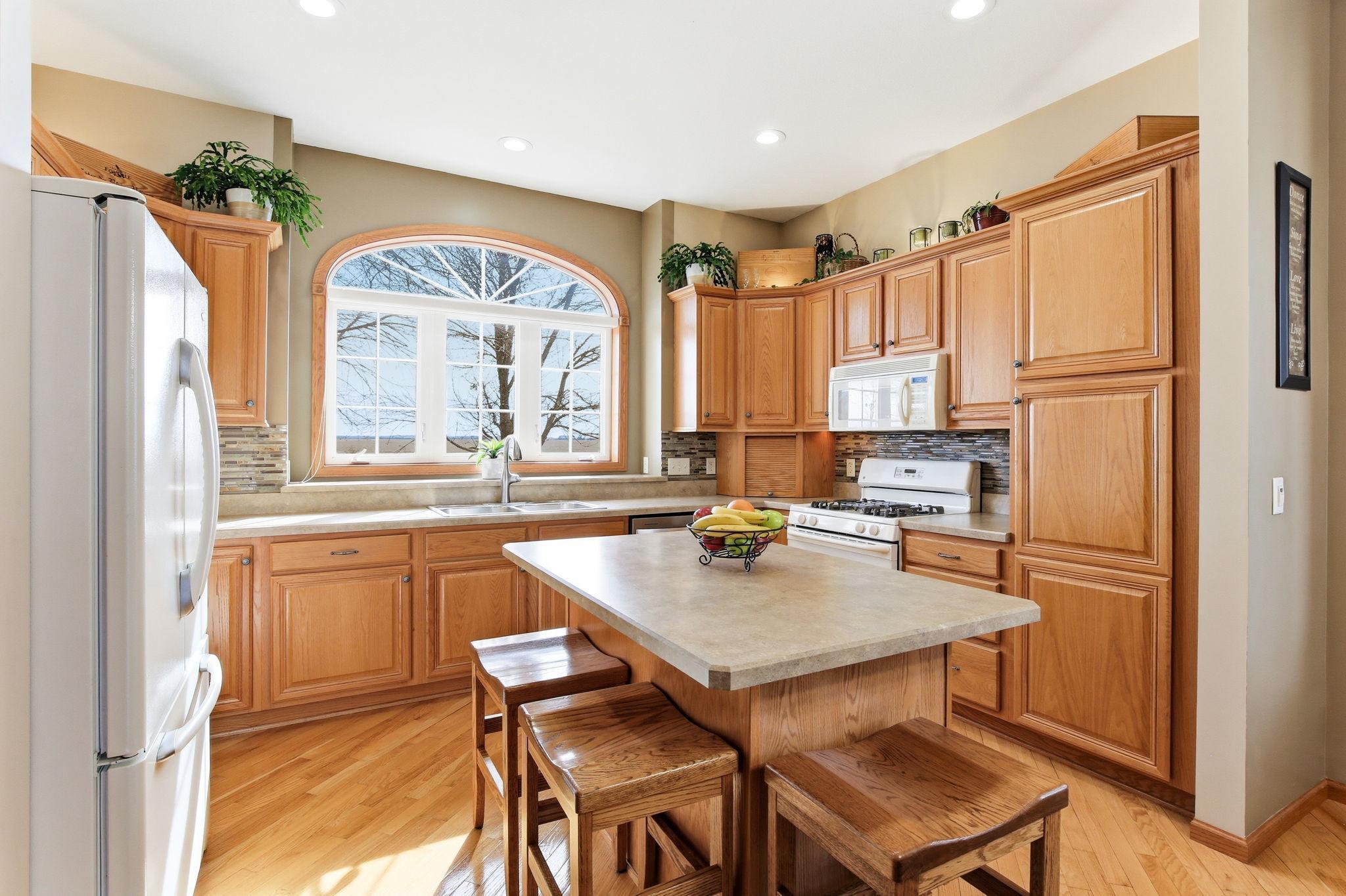 Wonderful Kitchen with large front window!