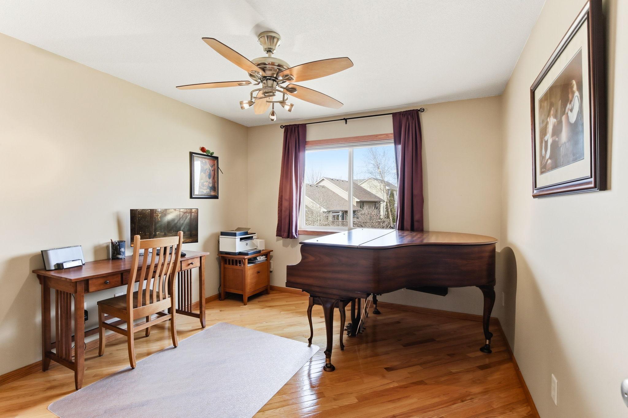 2nd Bedroom upstairs also has the beautiful hardwood floors.