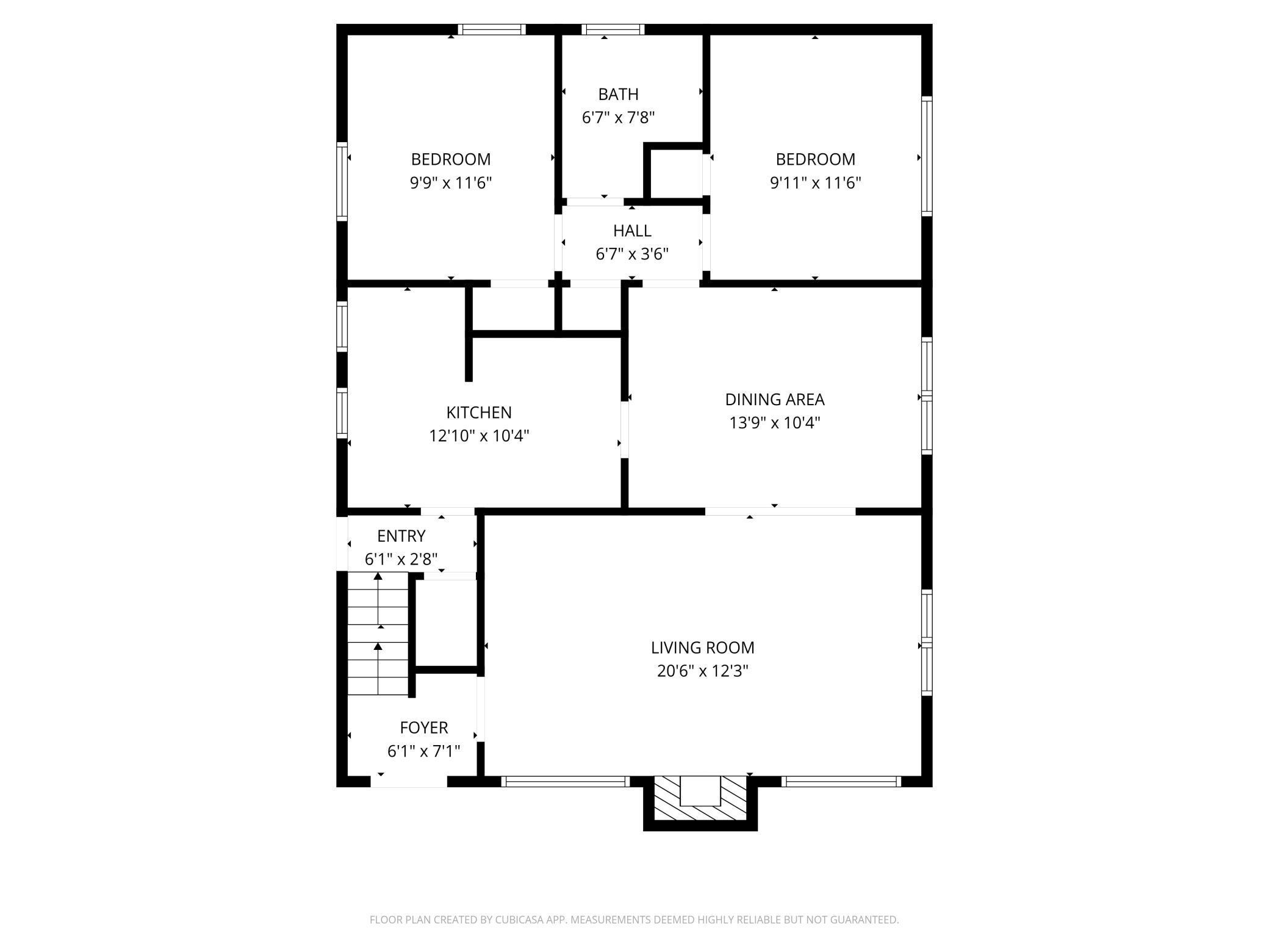 Main Level Floor Plan