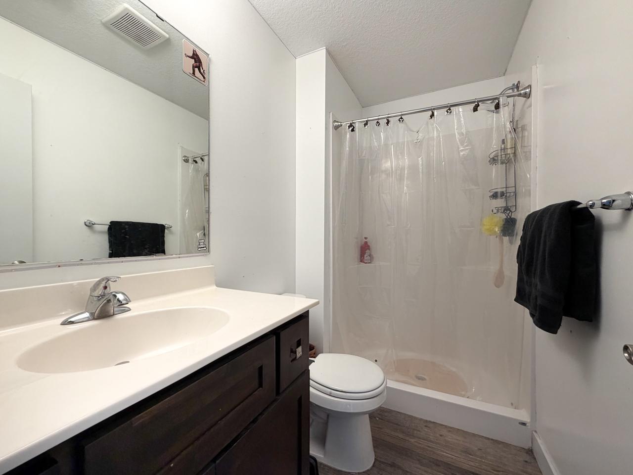 Lower level 3/4 bath