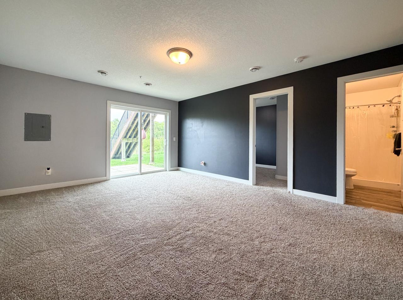 Lower level family room