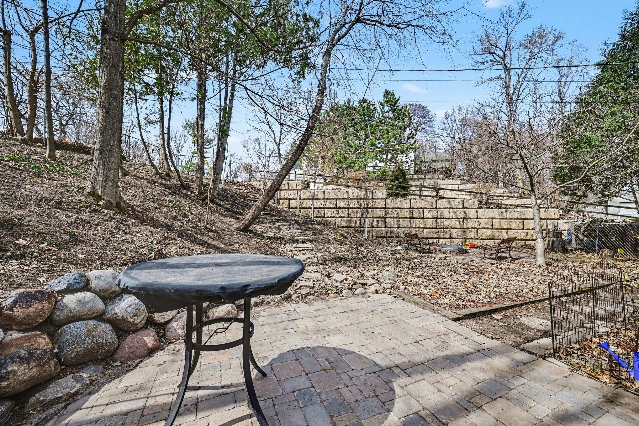 Bonus patio area as well!