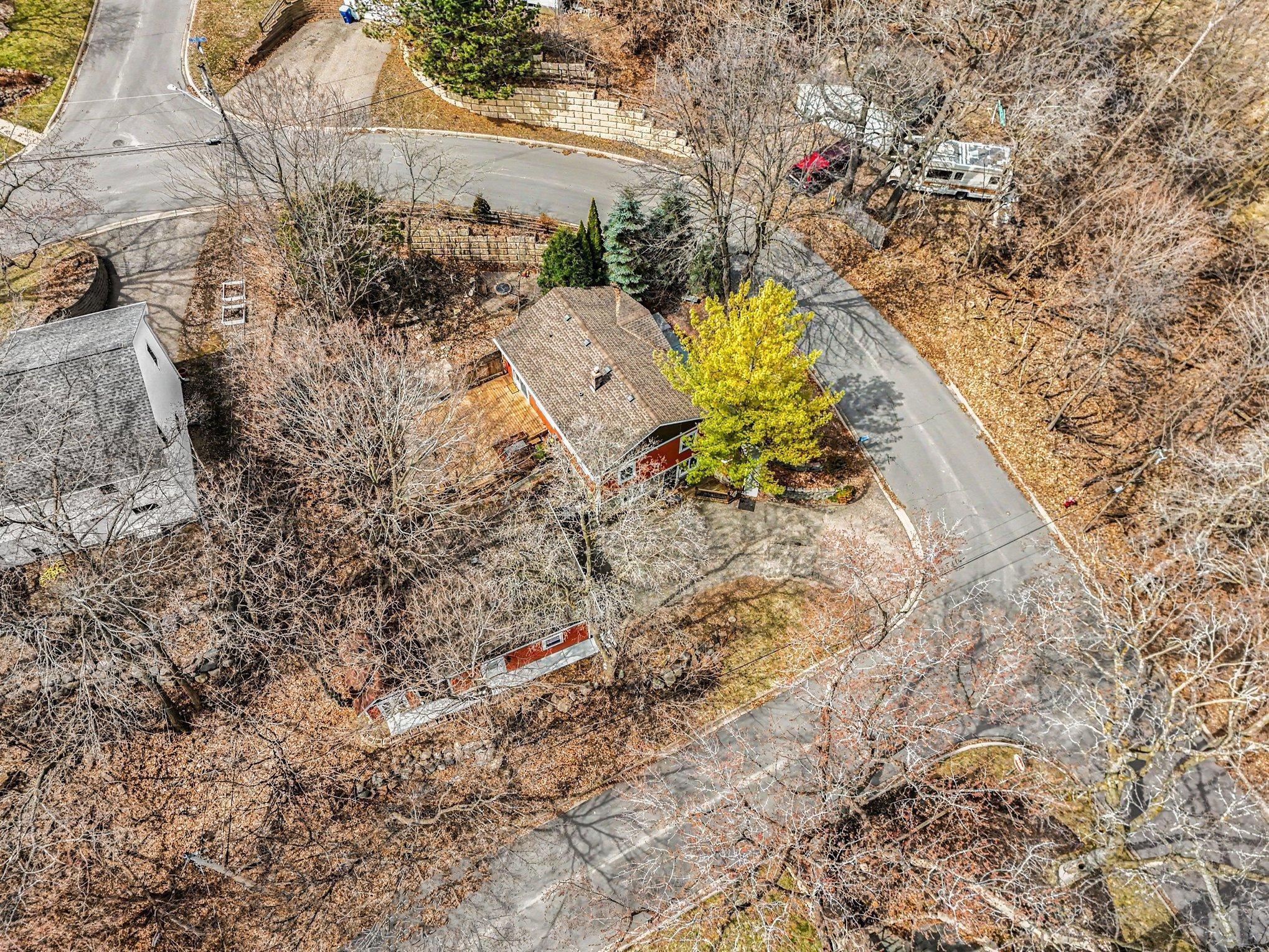 The park is just around the corner