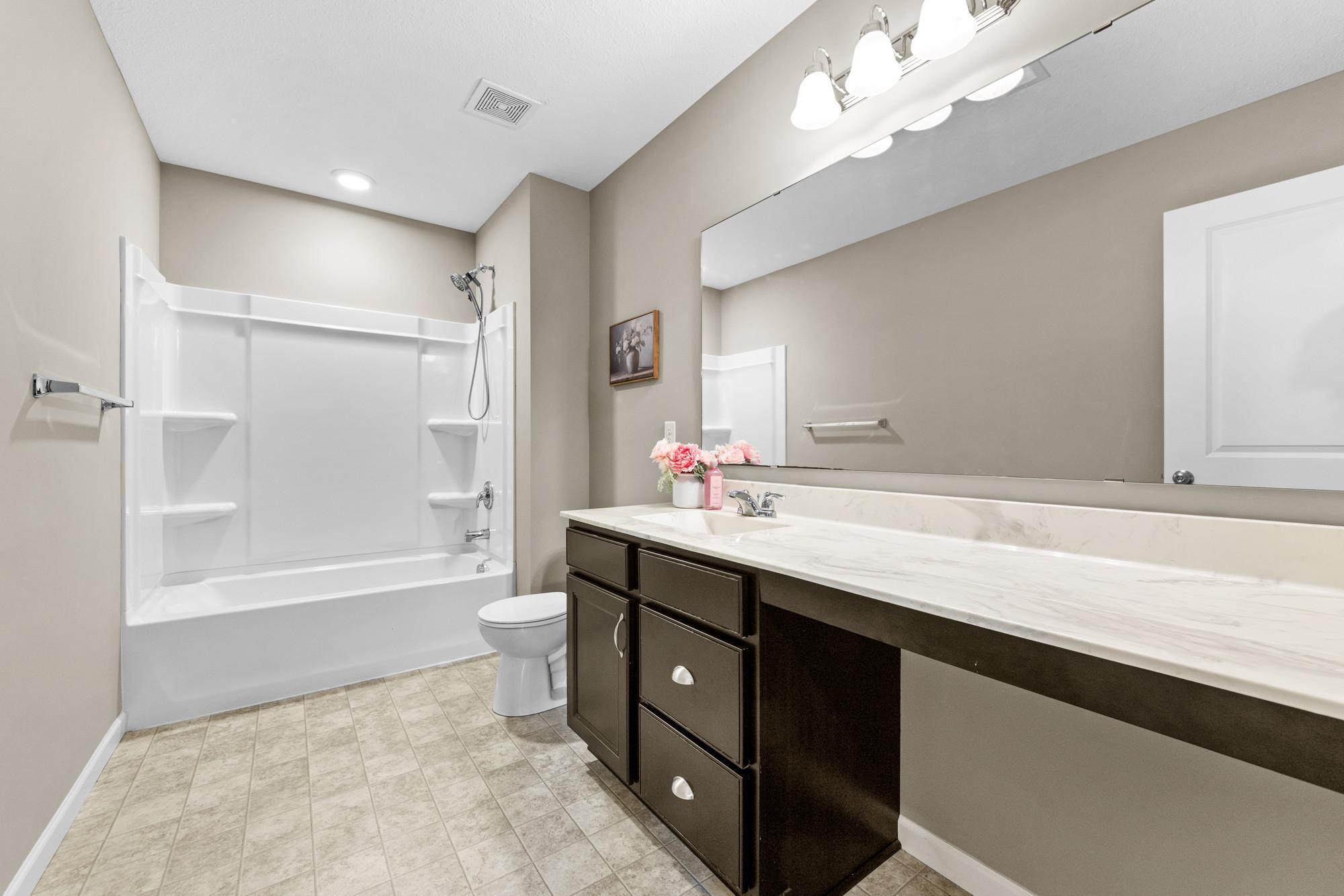 Second upper full bath