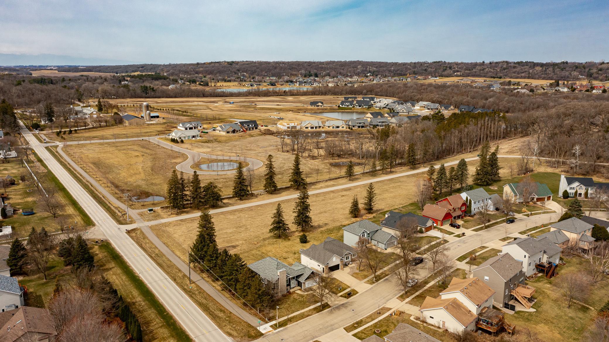 Historic Mayowood barn and the beautiful bluebell blooms are just right down the road!