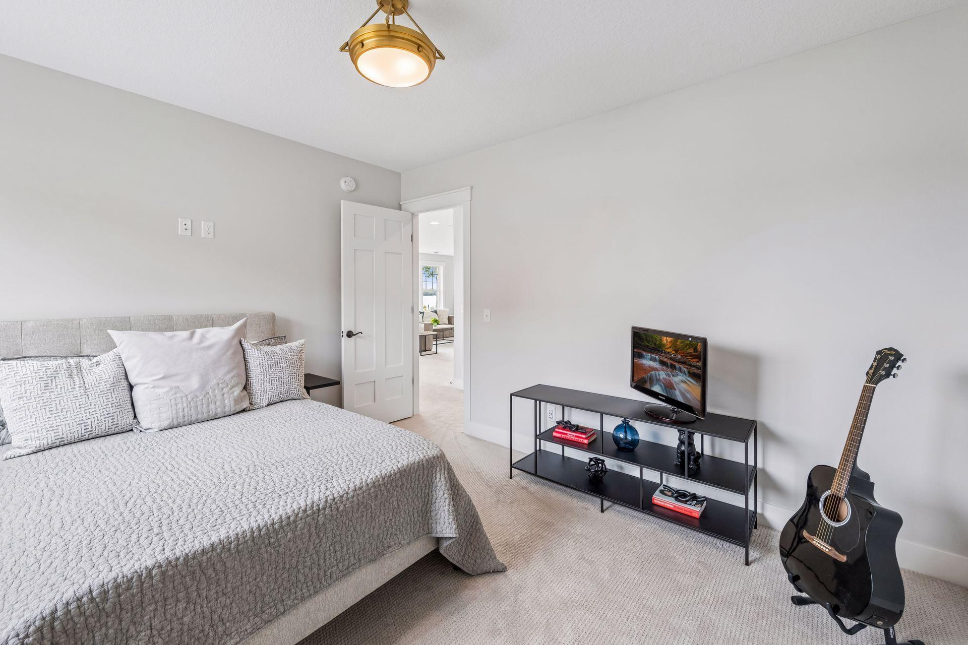 Private fourth bedroom - a comfortable sanctuary for overnight visitors