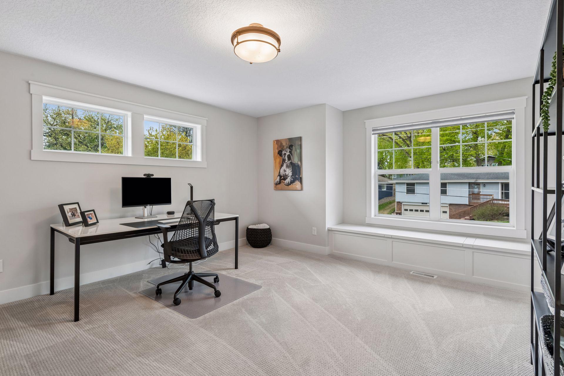Bedroom three with private full bath and an expansive walk-in closet