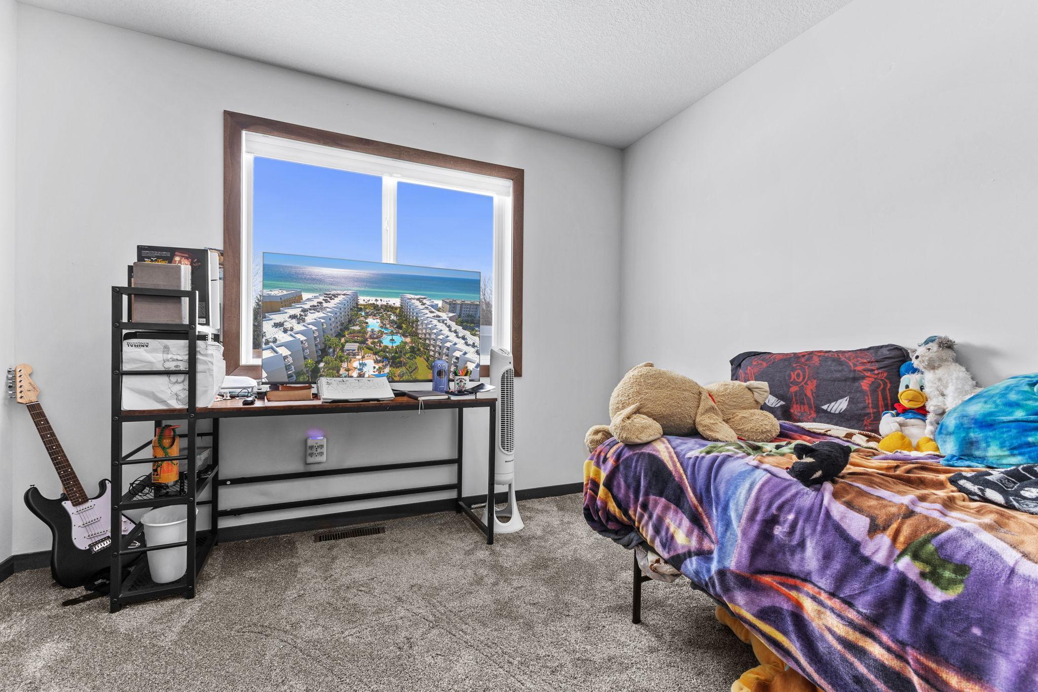 Second bedroom on upper level