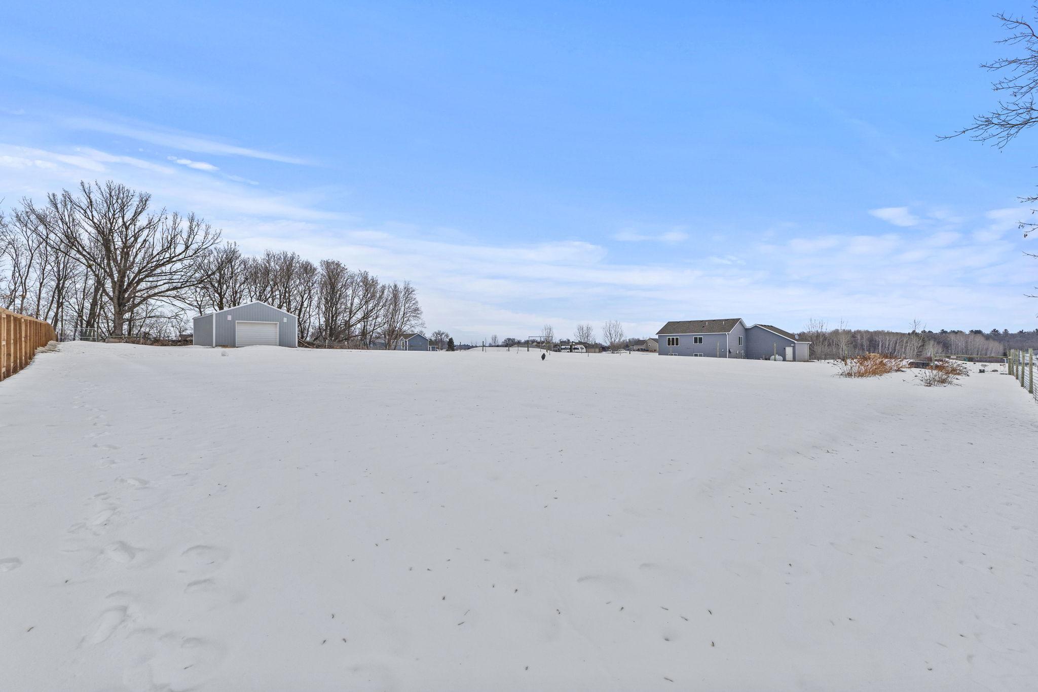 Lots of room to run and play