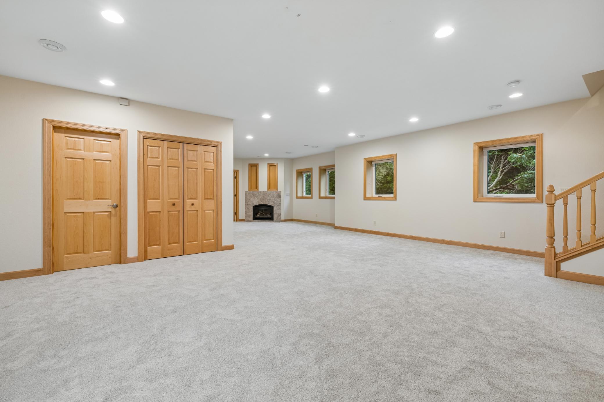 Brand new carpet throughout the lower level adds comfort and a fresh updated feel.