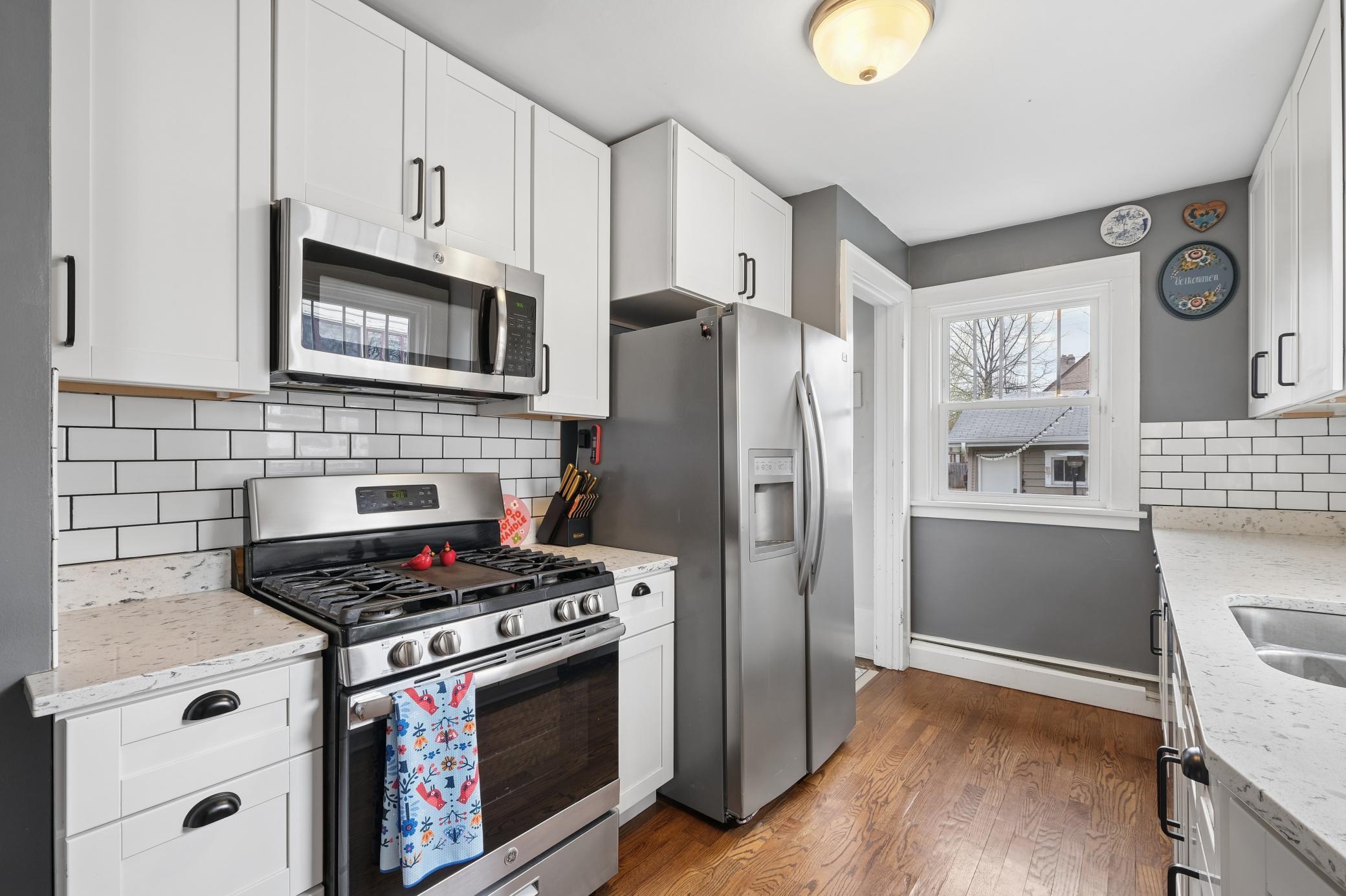 Stainless steel appliances