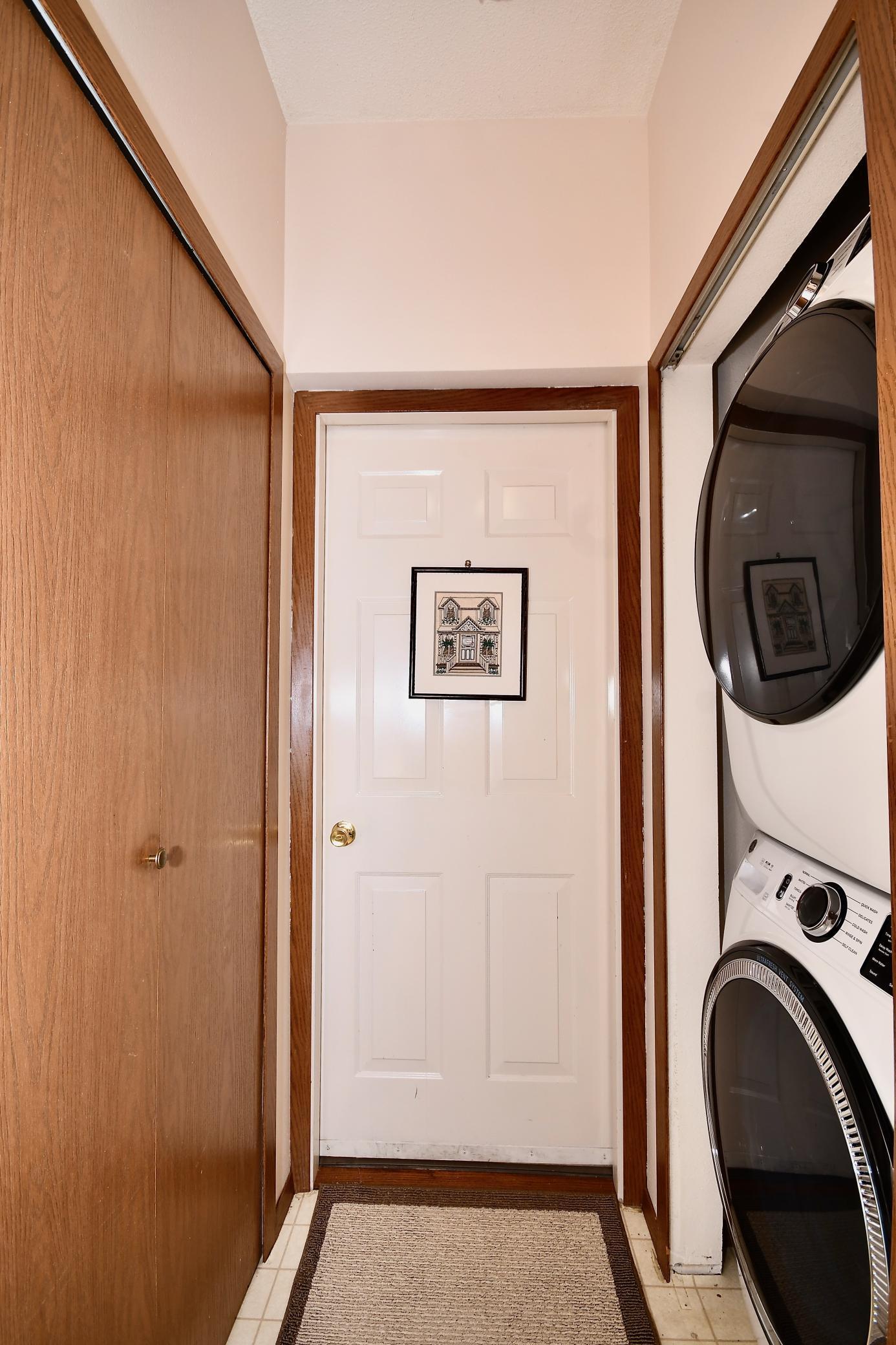 23. Washer and dryer