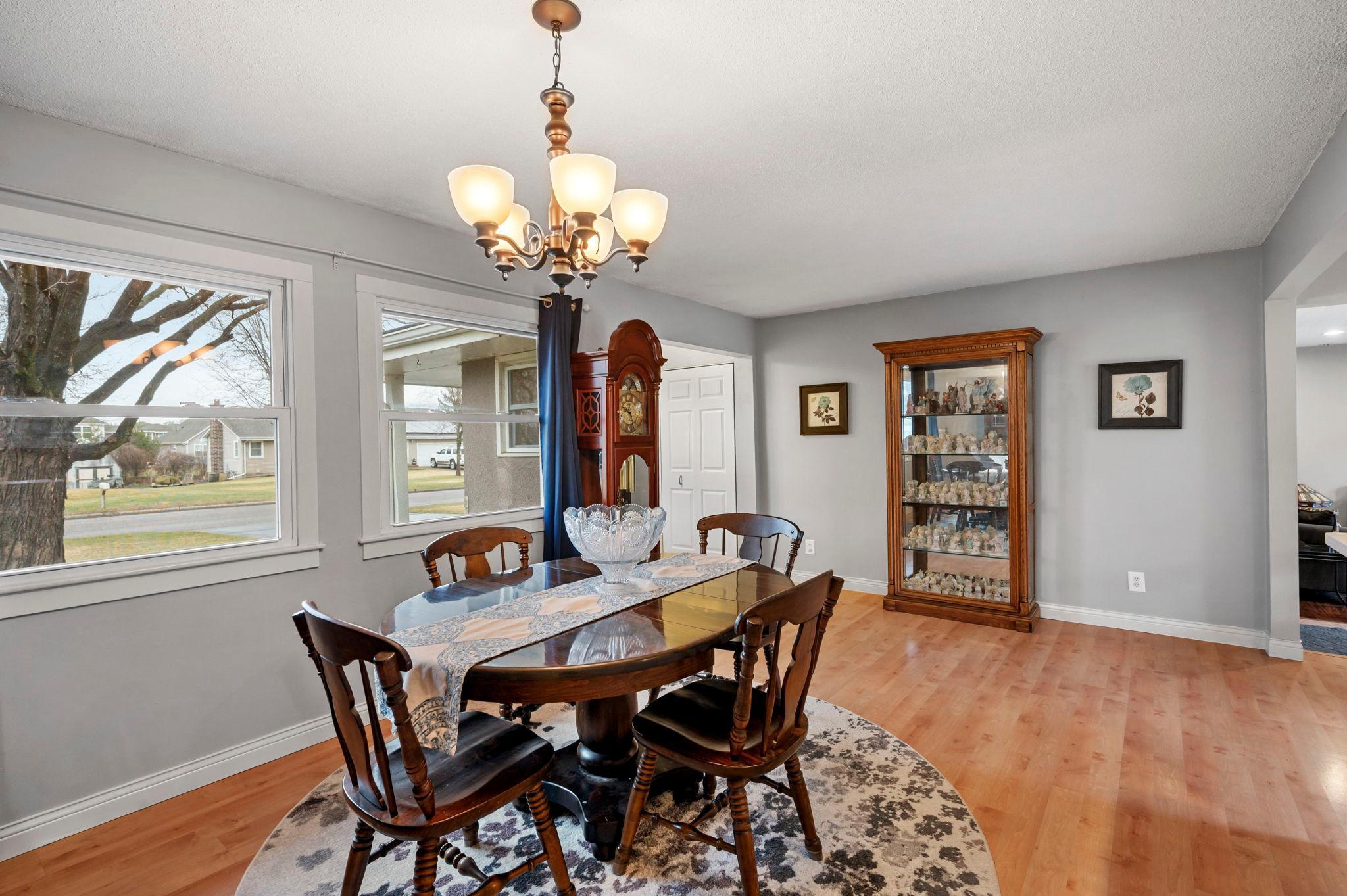Formal dining room, main level