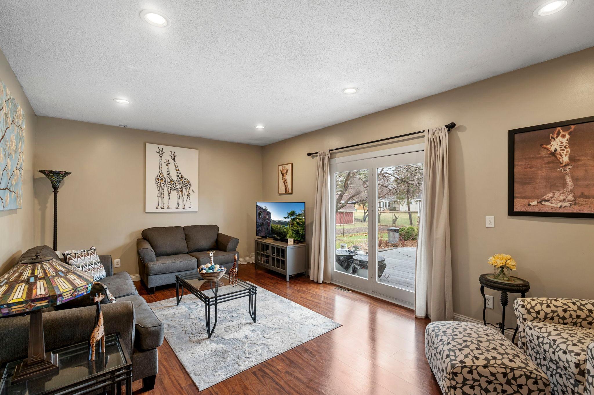 Family room, main level