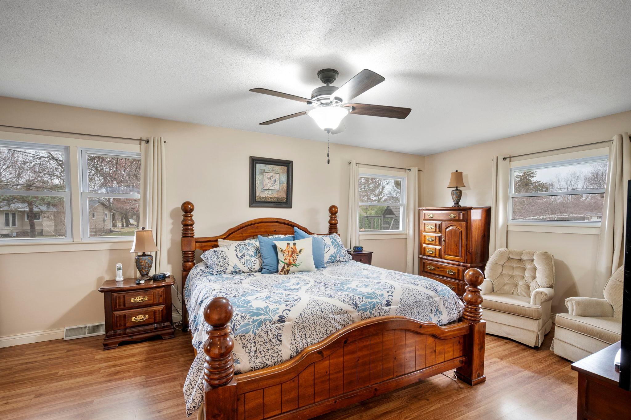 Primary bedroom, main level