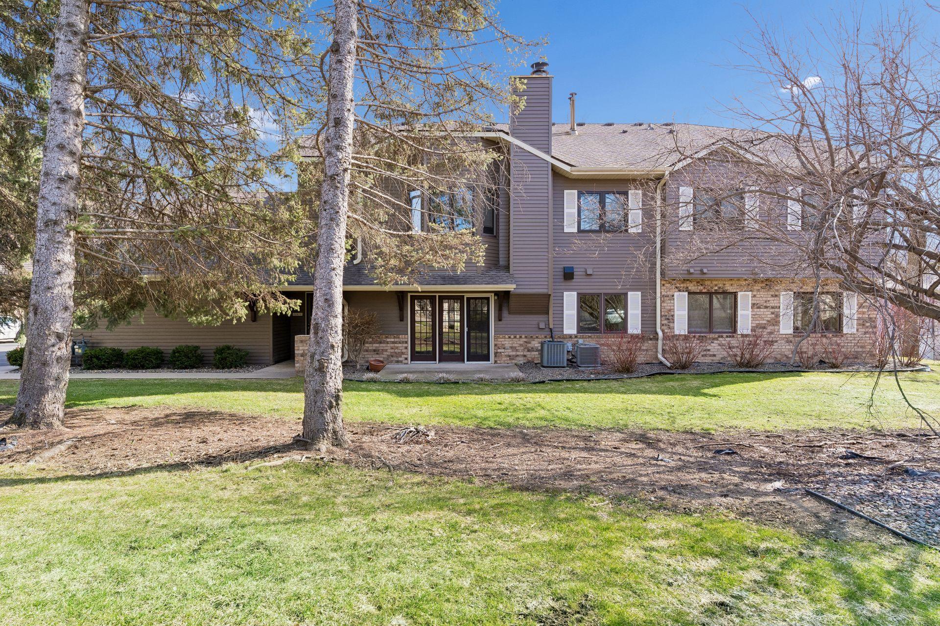 Enjoy the open space outside your patio door.