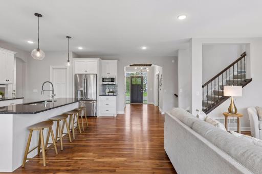 Gorgeous hardwood floors