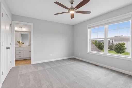 Fourth bedroom with ensuite bath