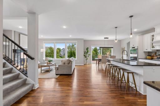 Open floor plan