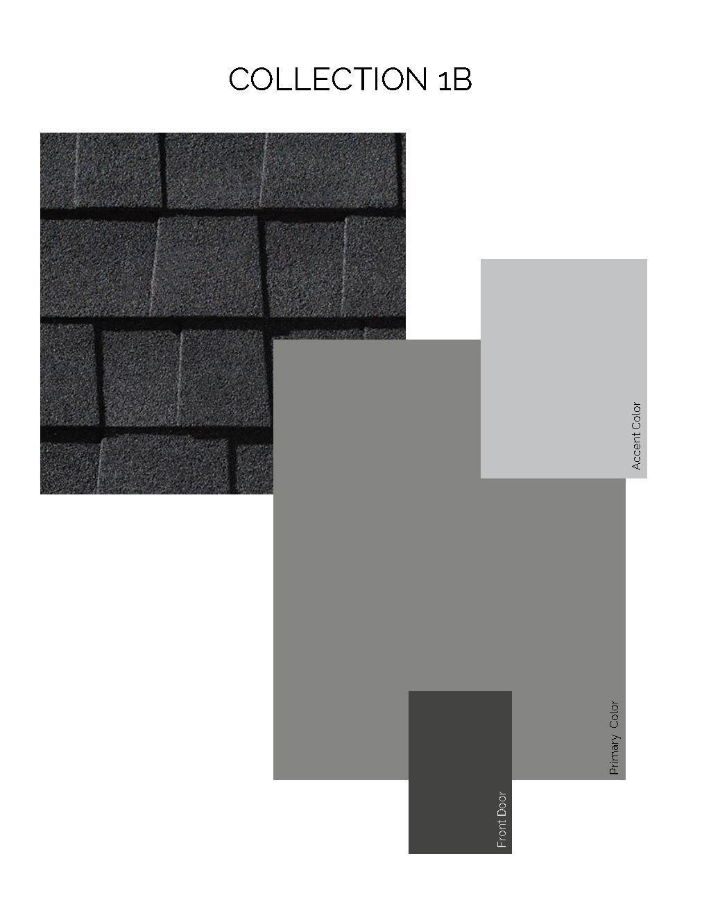 Exterior curated color collection for this home!