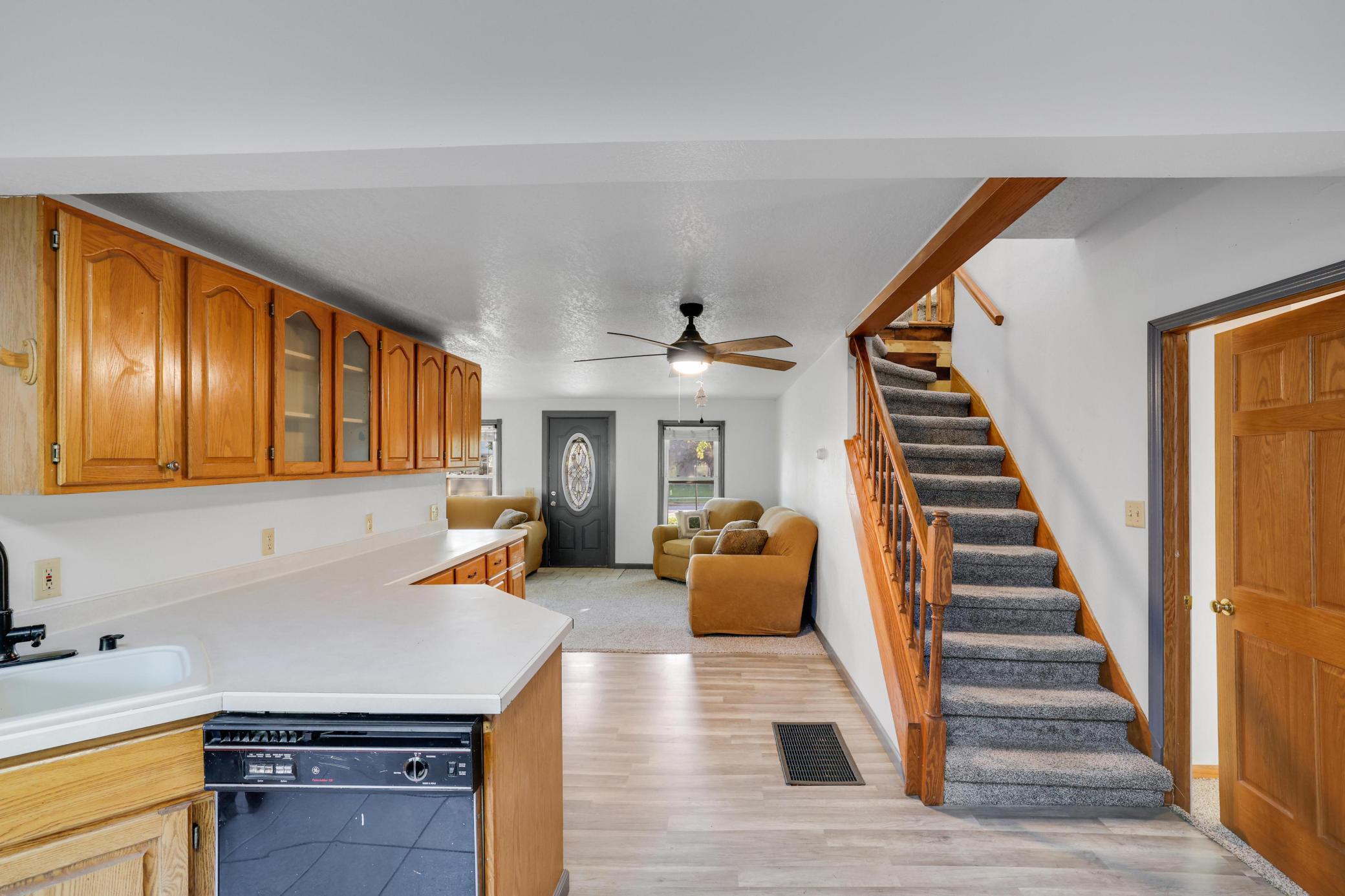 Stairs to Upper Level