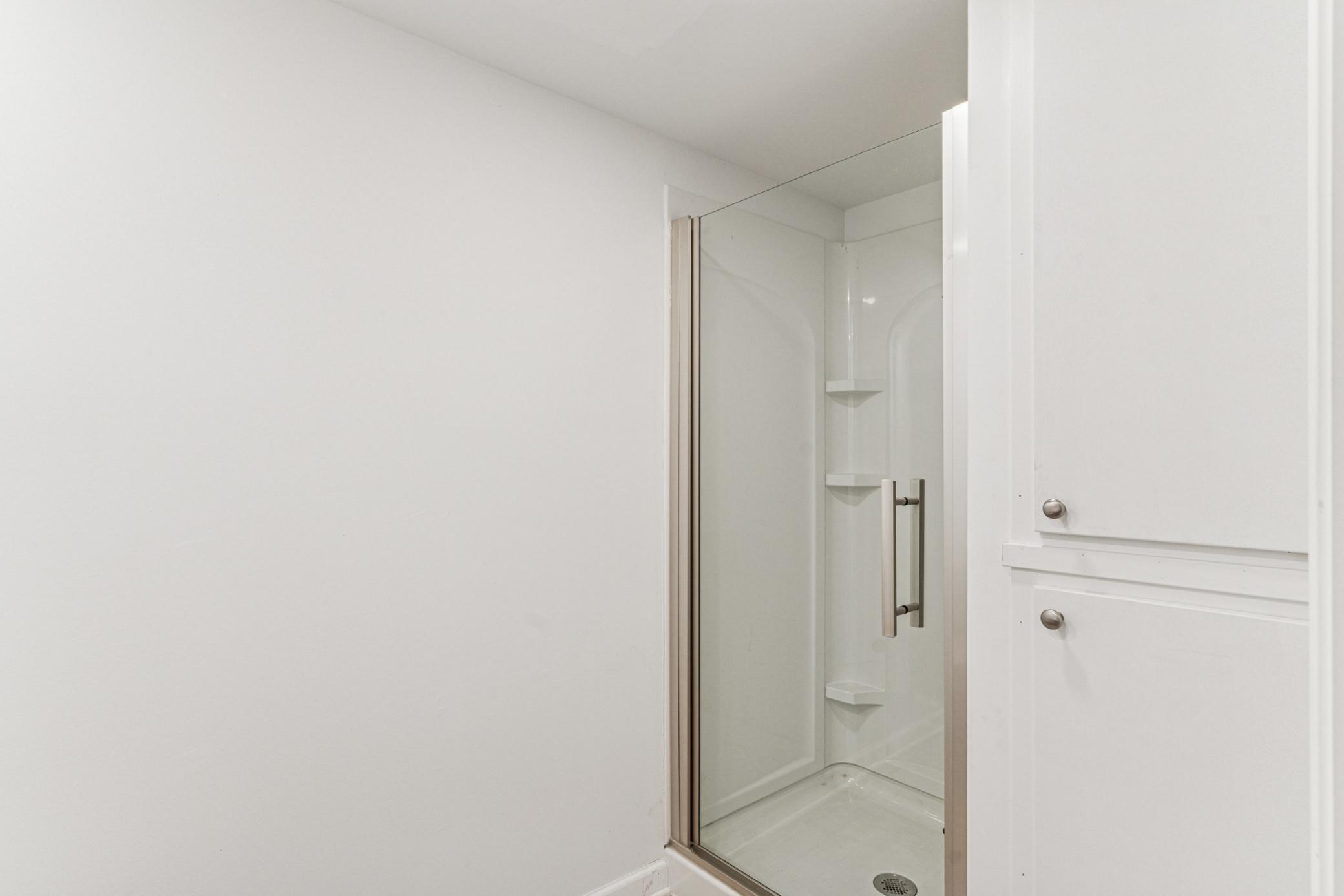 Lower level 3/4 Bathroom