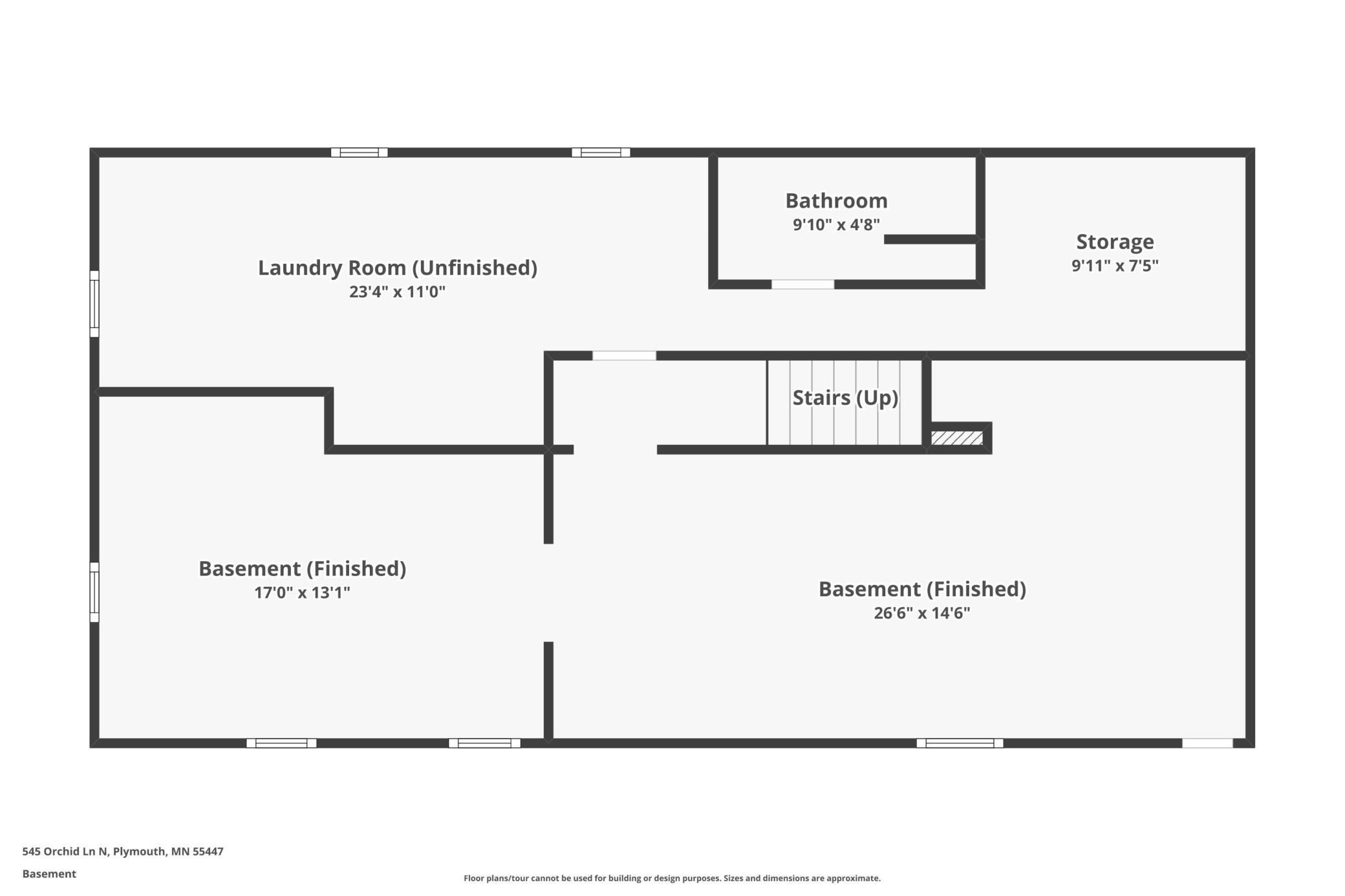 Lower level Floor Plan