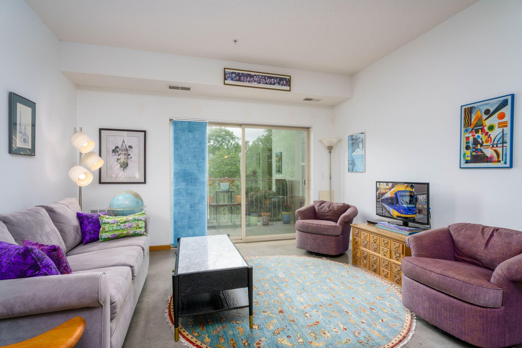 Another view of the living room.