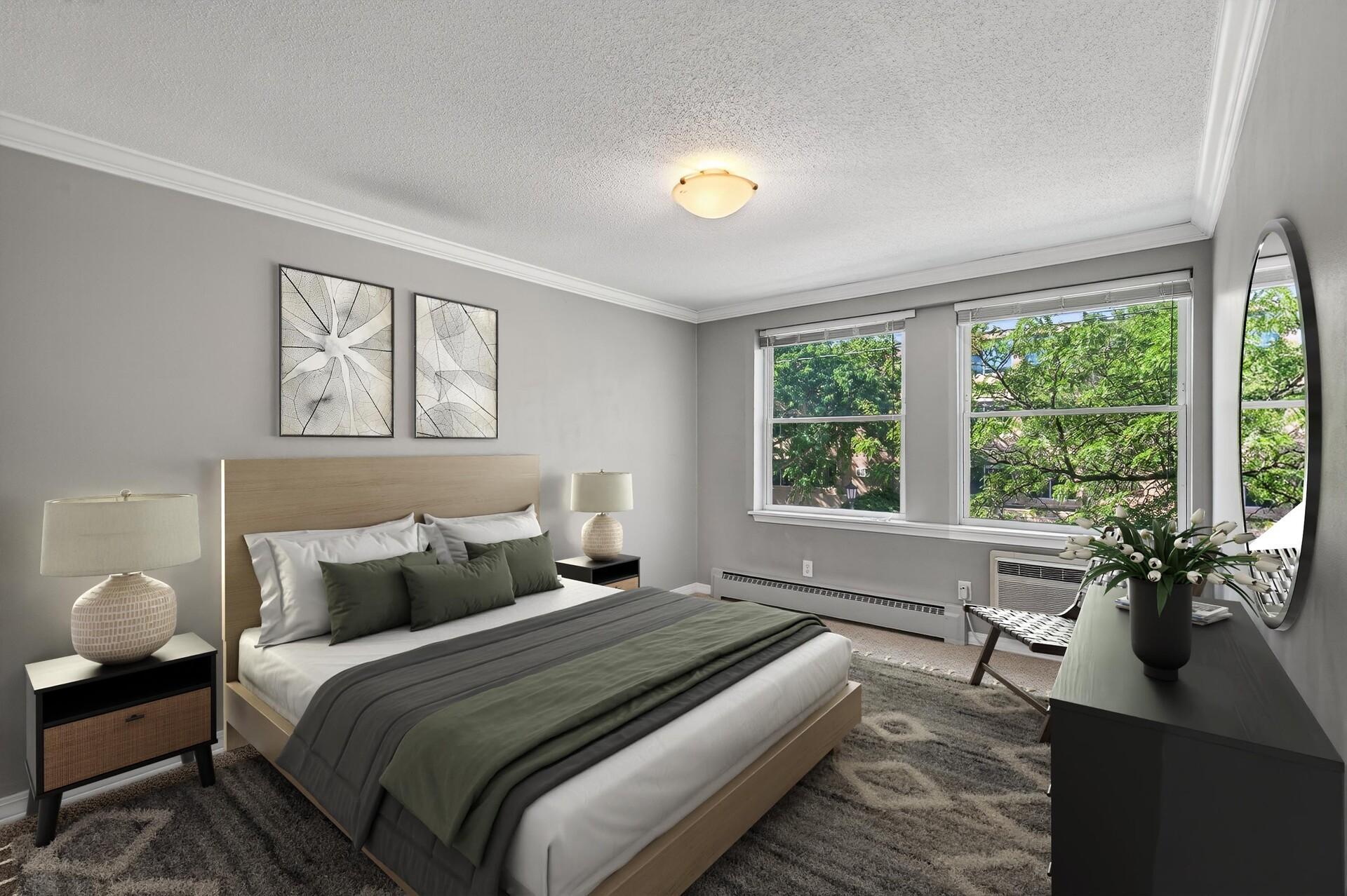 Spacious Primary Bedroom