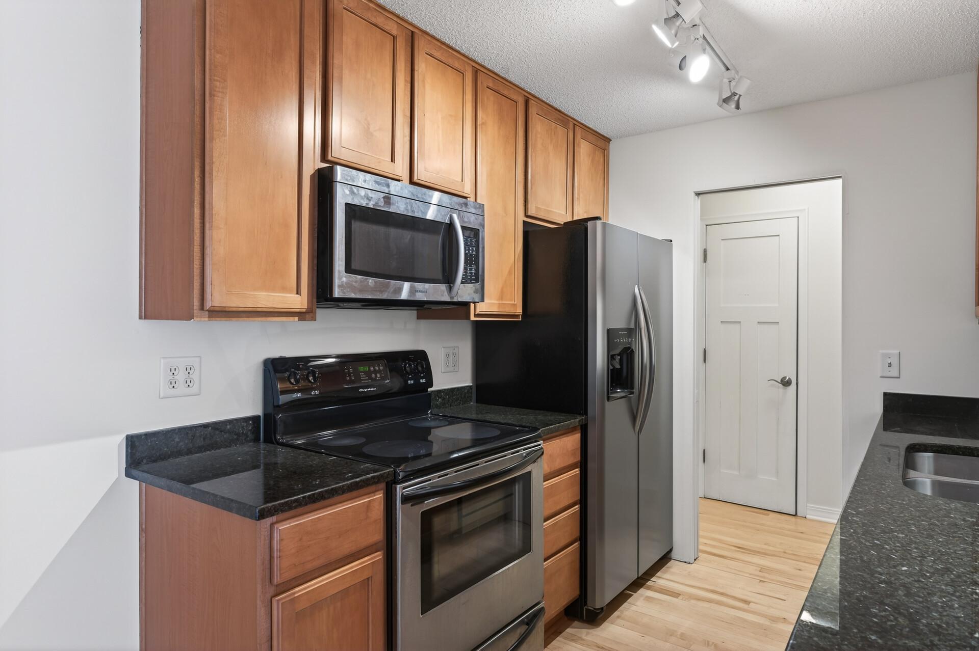 Updated Kitchen with Stainless Steel Appliances