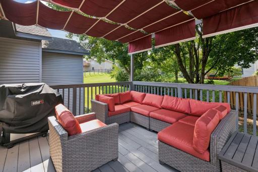 Deck Cover for those who want to stay out of the sun
