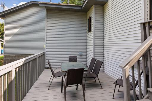 Two Tiered Deck perfect for entertaining