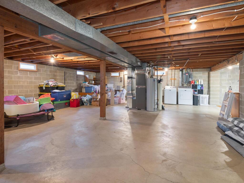 Peace of mind included the updated furnace, central air, and well-maintained mechanical systems.