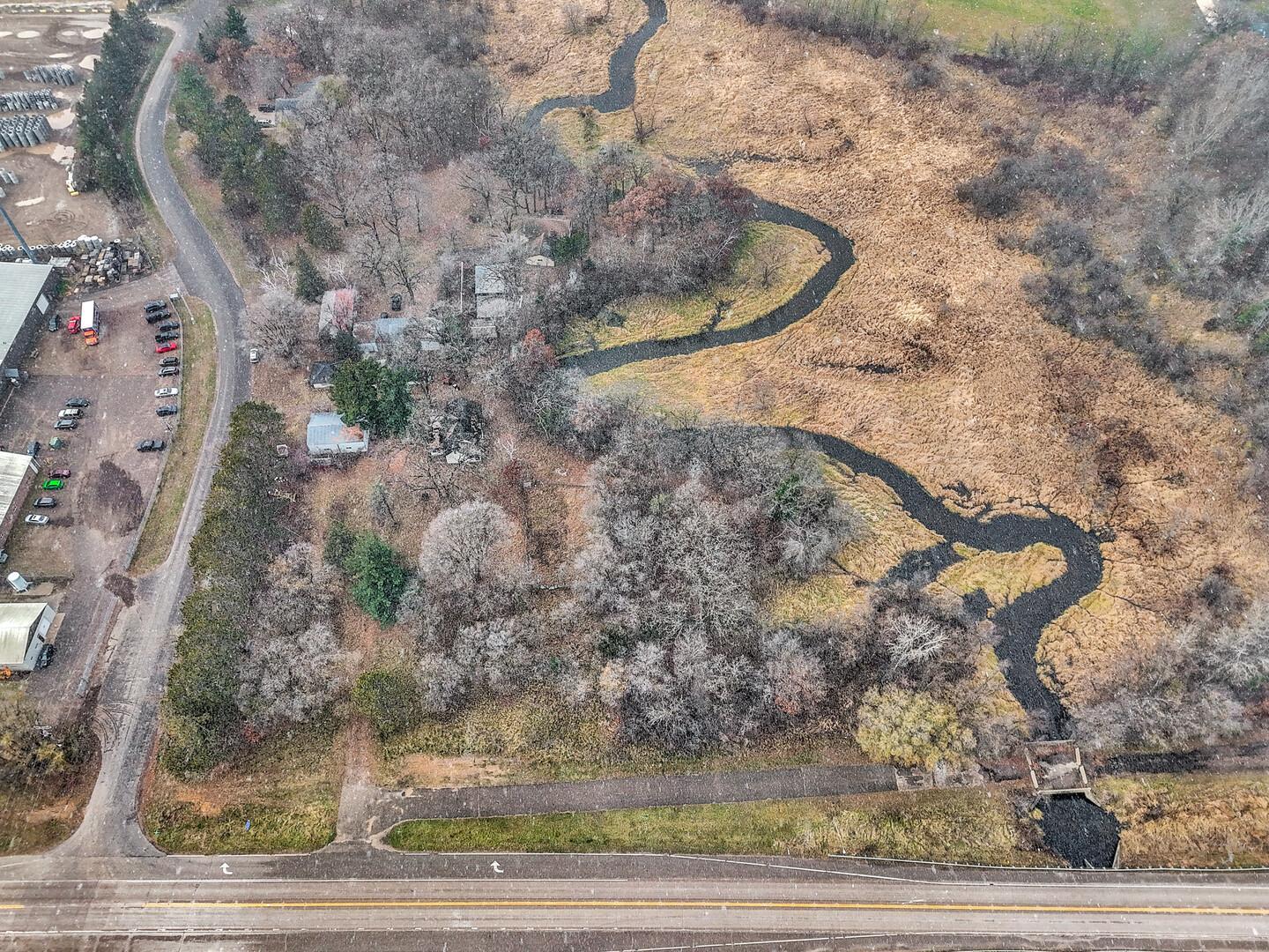See photo 1 for approximate lot lines