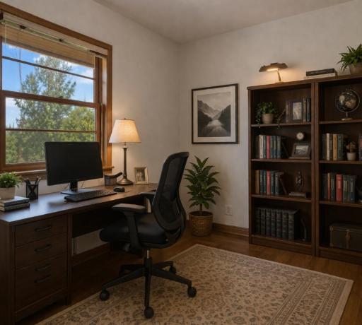 Bedroom /office by ai