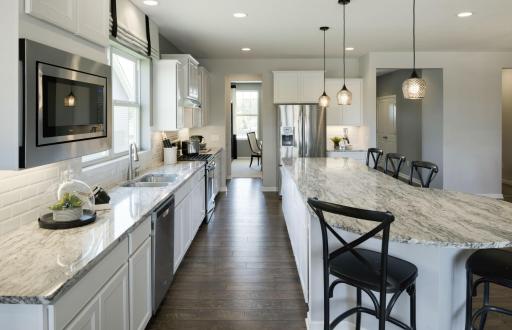 Martin Ray Model Home View of the Butler Pantry