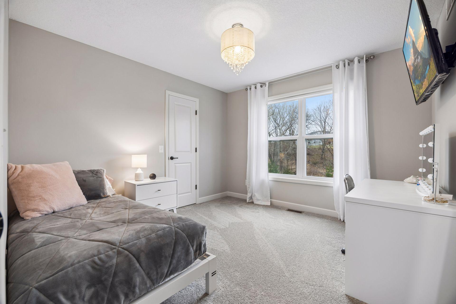 Upper Level Bedroom 2 with Walk in Closet