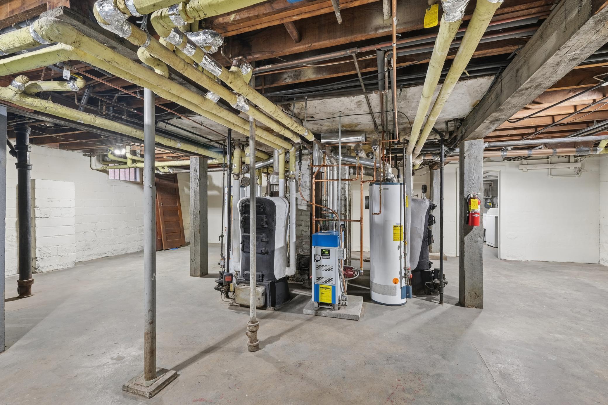 All units have their own heating system, separate gas, and electrical.