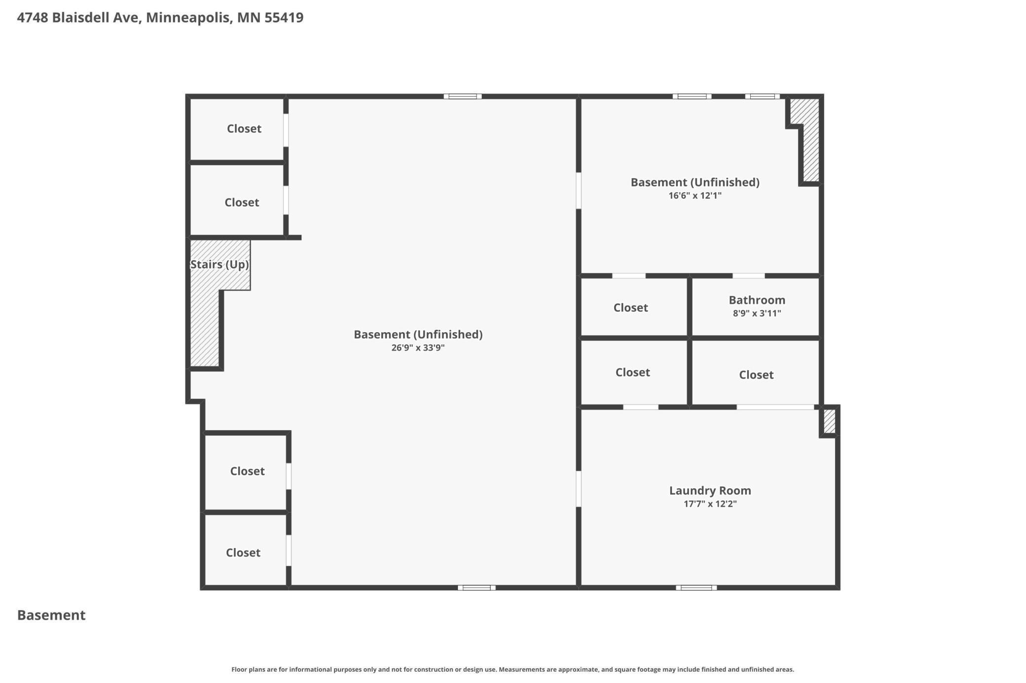 Basement Floor plan