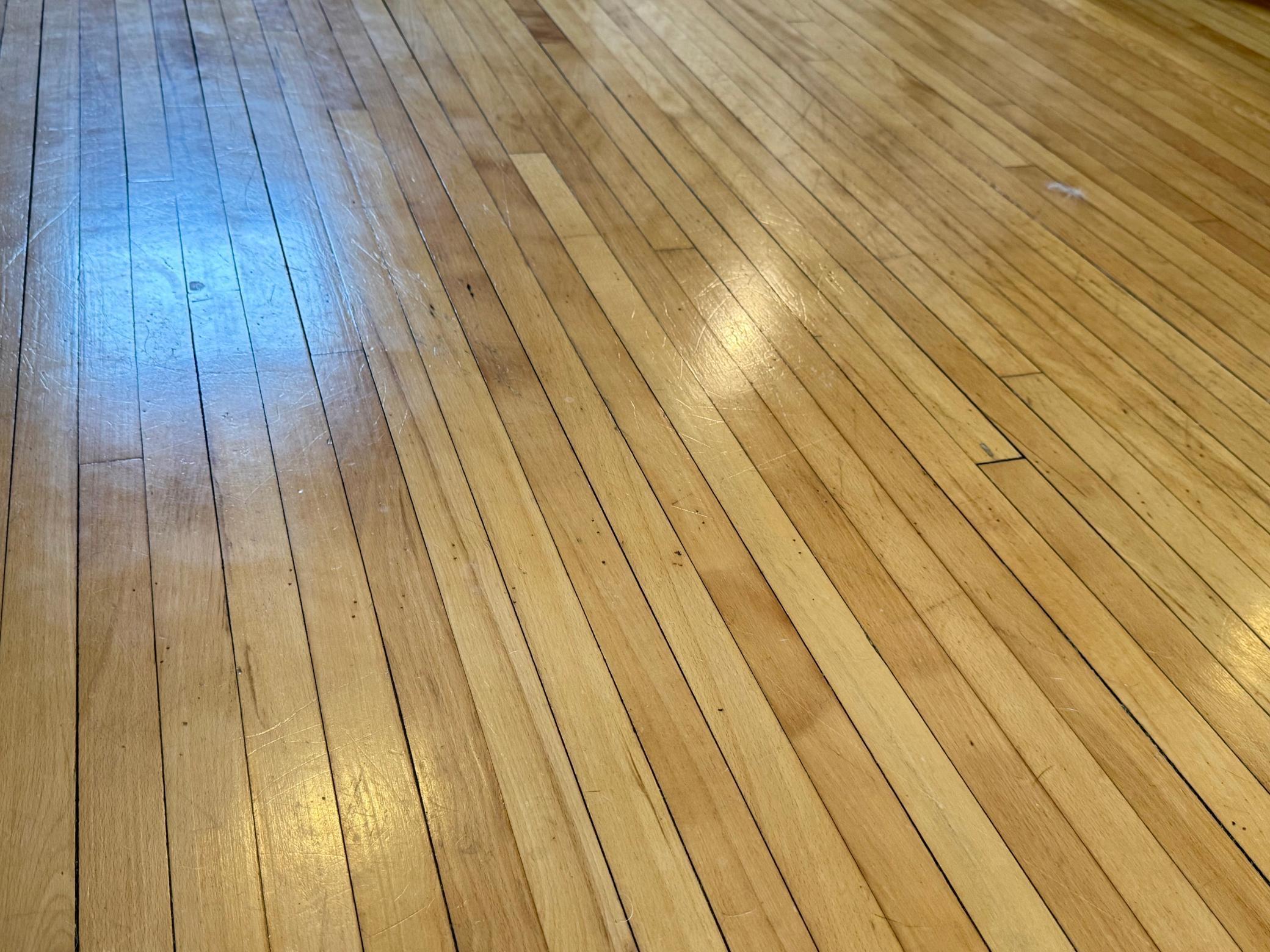 Nice refinished wood floors