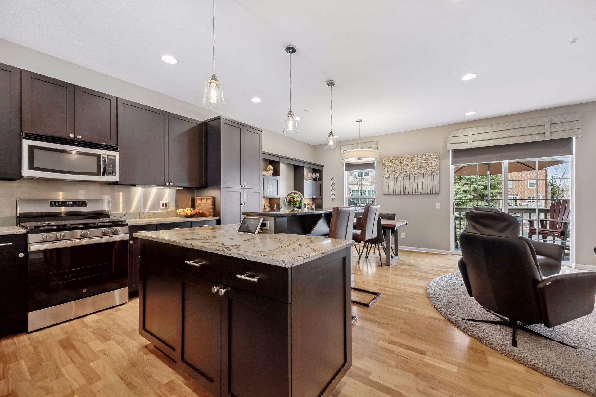 Updated kitchen with plenty of counter space
