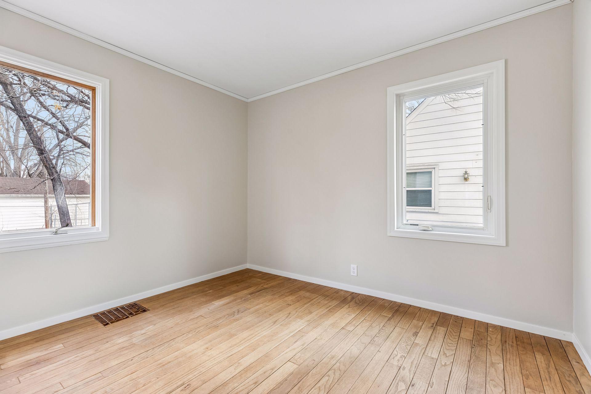 Second main floor bedroom.