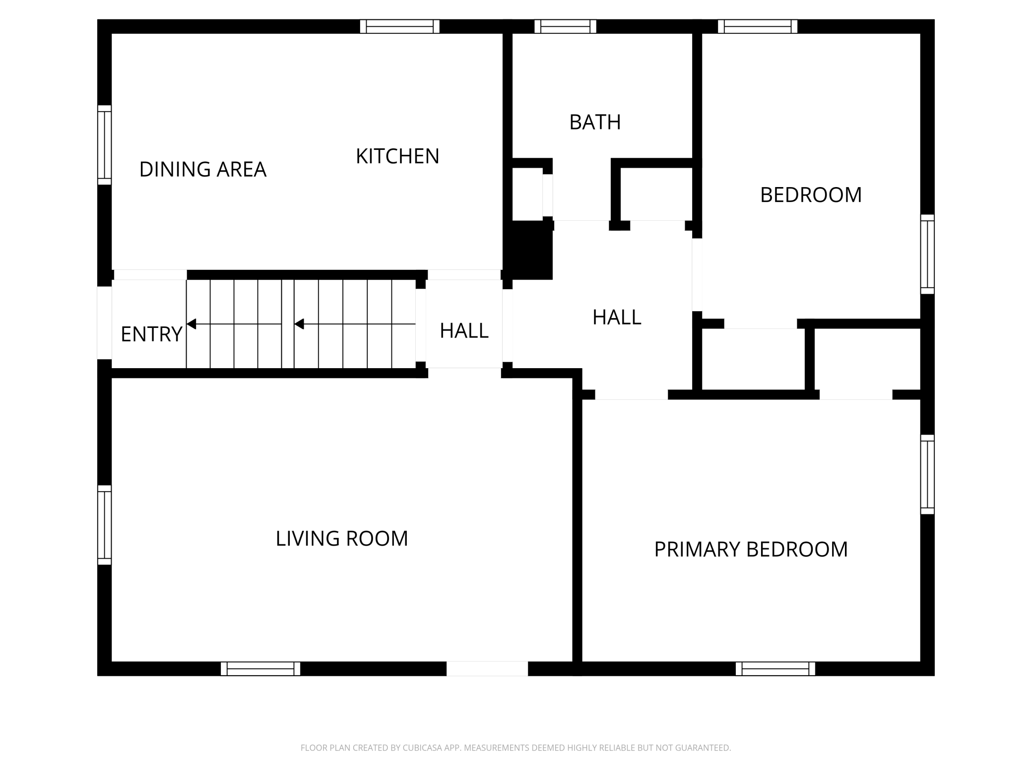 Main level floor plan