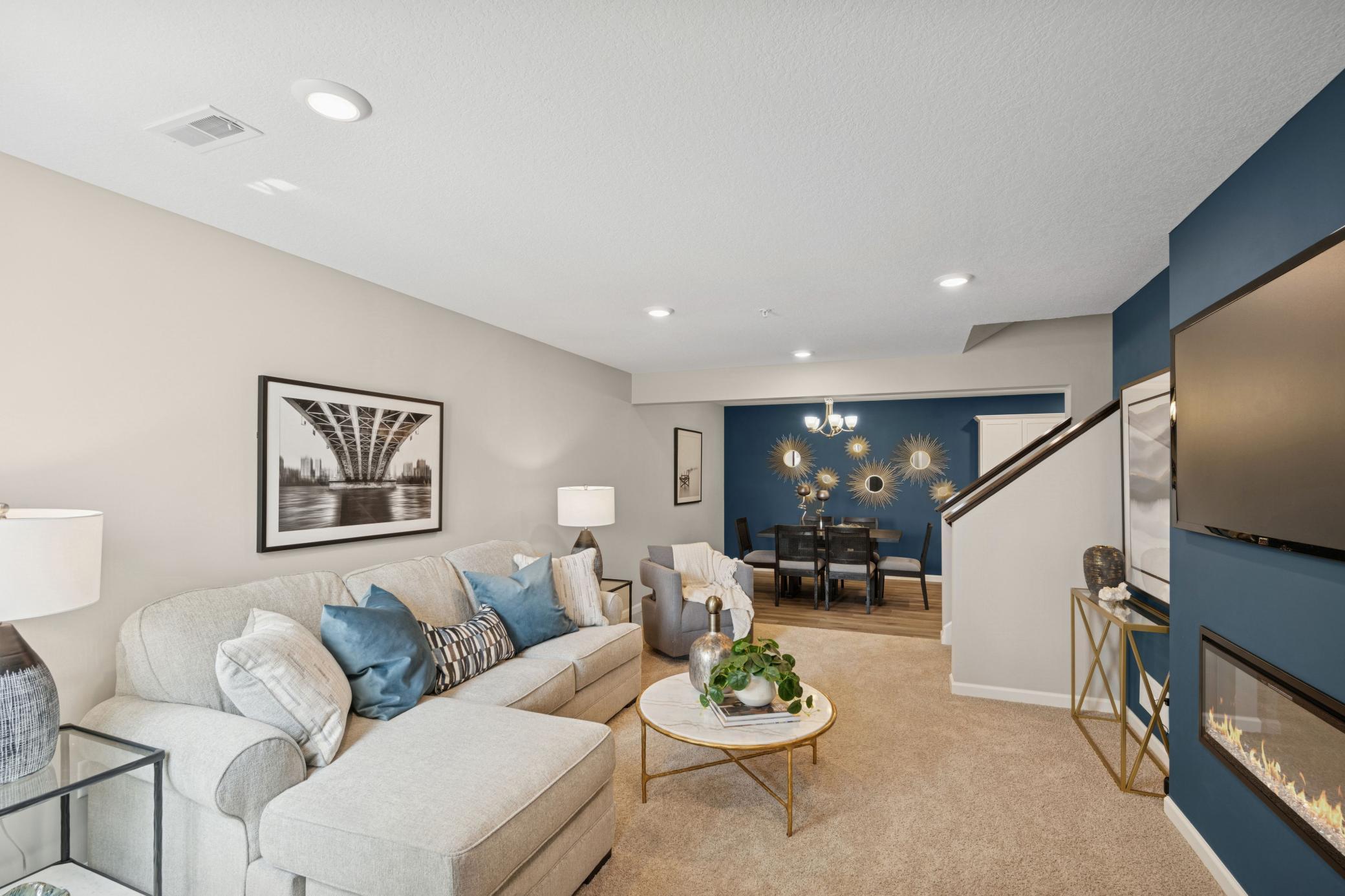 Living Room - photo is of model home for illustrative purposes